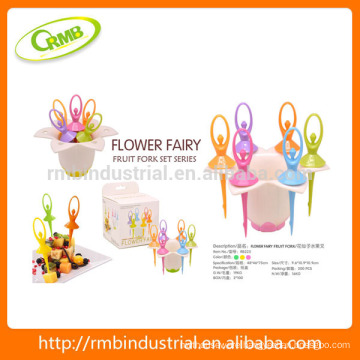 Fairy Ballet Fruit Fork Set,Fruit Toothpick